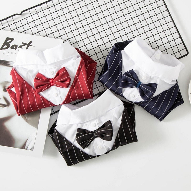 Roupa Estilo Terno Elegante Para Pet - Barkify™