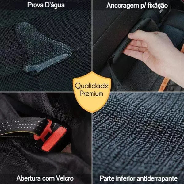 Capa Banco Traseiro Pet Premium – Proteção Total