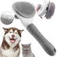 Escova Pente Pet em Plástico e Metal Petzen™ | Remove Pelos com Conforto