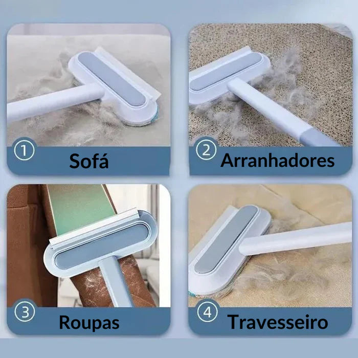 Escova Removedora de Pelos Multifuncional - Duty™