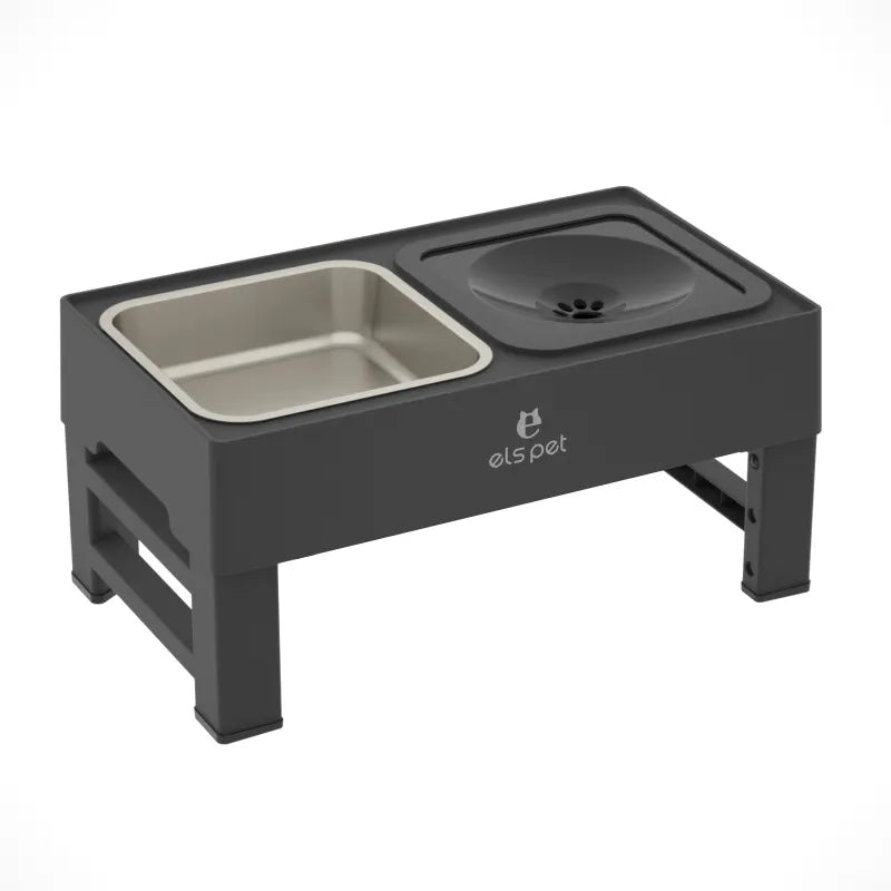 Alimentador Elevada Ajustável e Multifuncional com Comedouro Lento - Furrish™