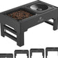 Alimentador Elevada Ajustável e Multifuncional com Comedouro Lento - Furrish™