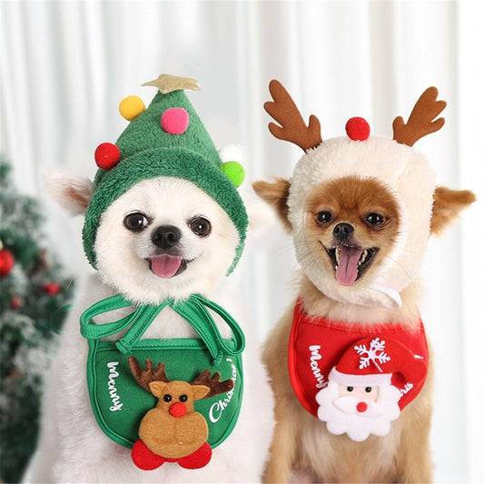 Babador & Gorro Fofo de Natal - Snouty™