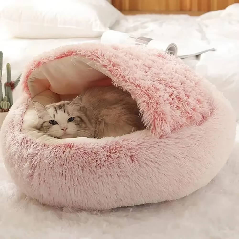 Cama Toca de Pelúcia para Gatos - Petzo™
