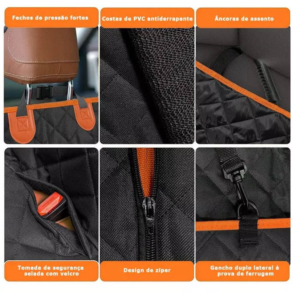 Capa Banco Traseiro Pet Premium – Proteção Total