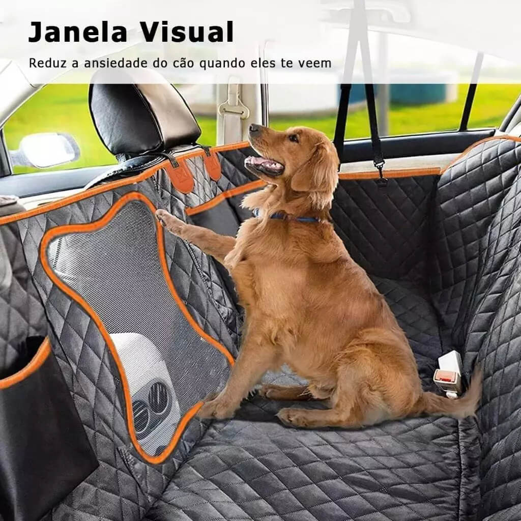 Capa Banco Traseiro Pet Premium – Proteção Total