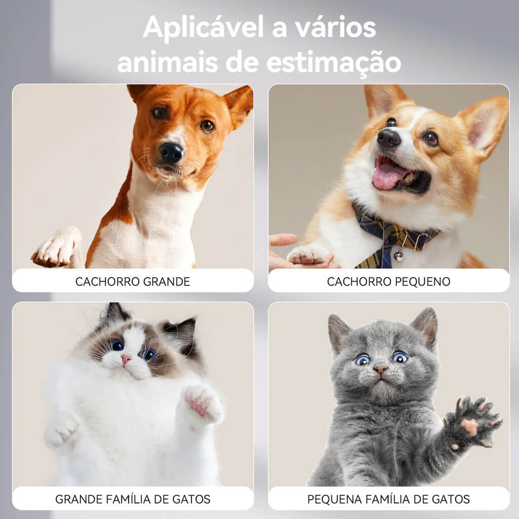 Cortador de Unhas Pet 2 em 1  – Alicate + Lixa