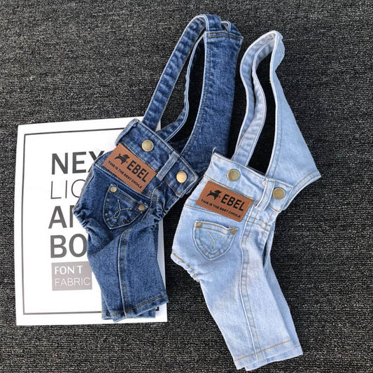 Macacão Jeans Pet - Pawzly™