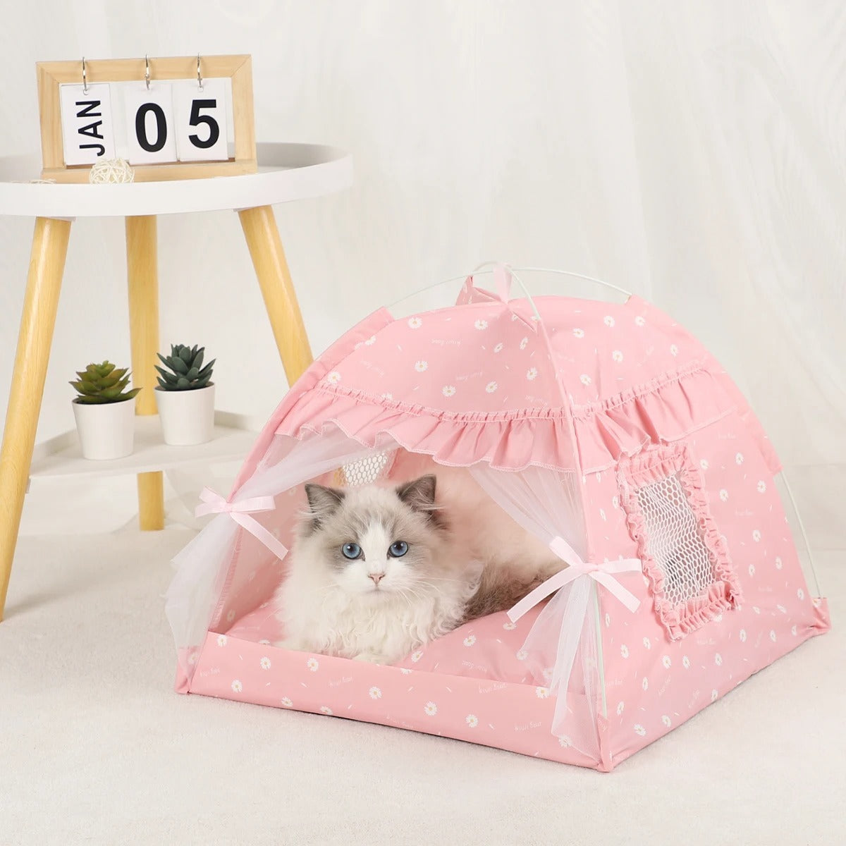 Cama Toca Barraca para Gato - Muttly™