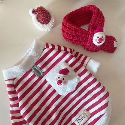 Moletom com Cachecol Papai Noel - Petzo™
