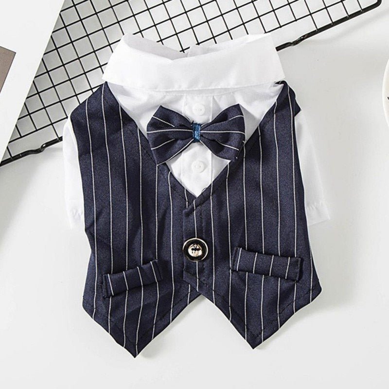 Roupa Estilo Terno Elegante Para Pet - Barkify™
