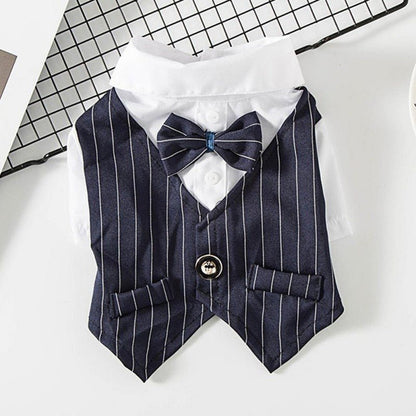 Roupa Estilo Terno Elegante Para Pet - Barkify™