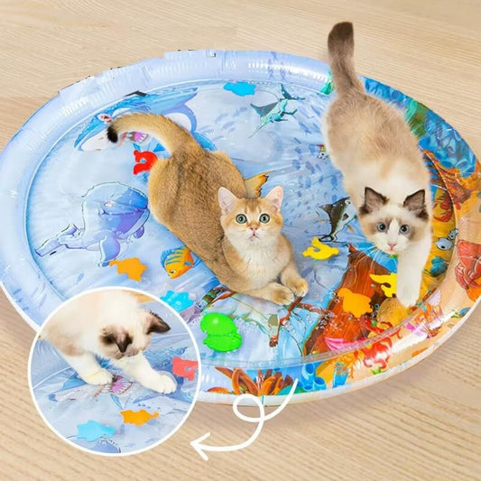 Tapete de Água para Pets Sensorial Interativo - Woofline™