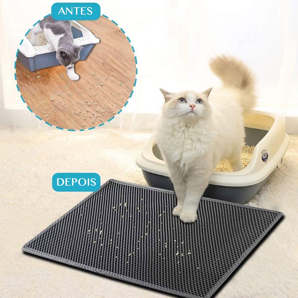Tapete de Areia para Gatos - Petzo™